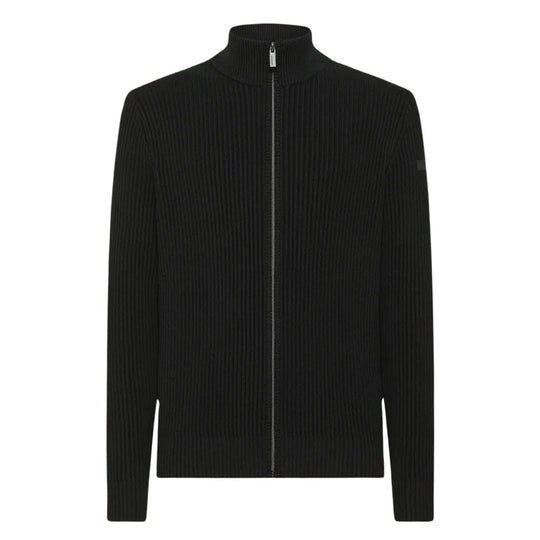 Men's RRD Cotton 7 Full Zip Dark Blue Sweater