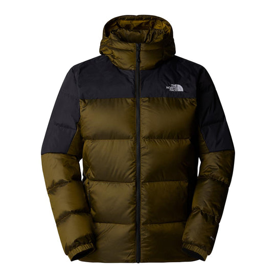Herren Daunenjacke The North Face Diablo 2.0 Kapuze Grün / Schwarz