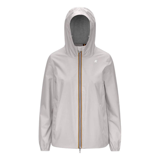 Women's Jacket K-Way Marguerite Stretch Poly Jersey Beige