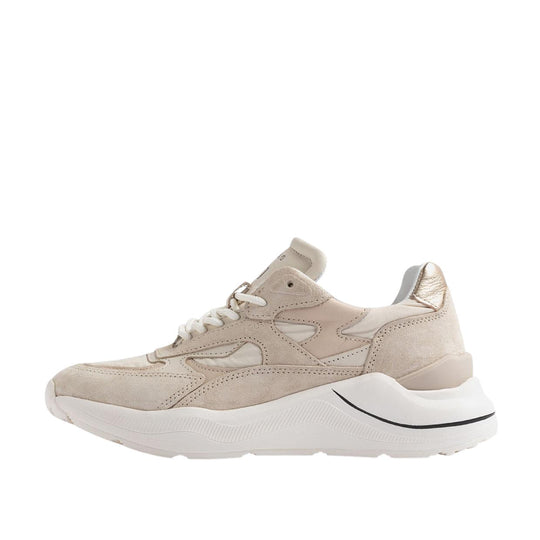 Scarpe Donna D.A.T.E. Fuga Dragon Beige/Oro