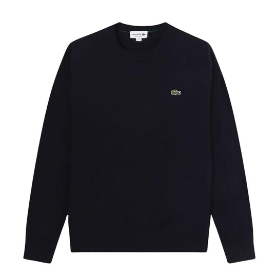 Maglione Uomo Lacoste Logo Blu