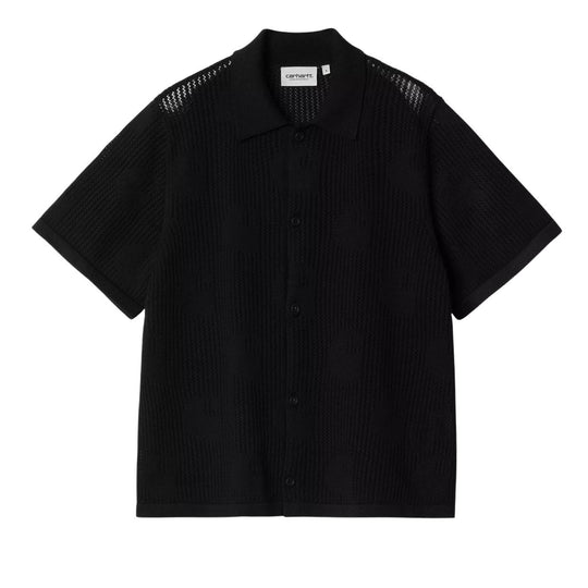 Women's Lacoste Polo Shirt W' S/S Temple Knit Black