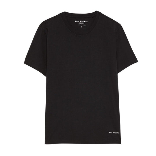 Women's T-shirt Roy Roger's Pima Black