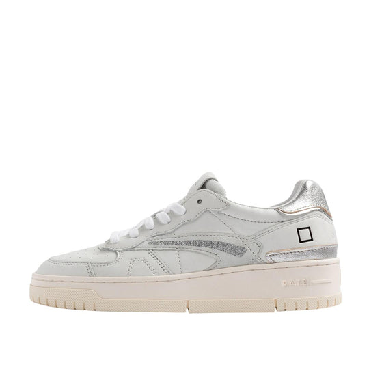 Sneakers Donna D.A.T.E. Torneo Pure Bianco/Argento