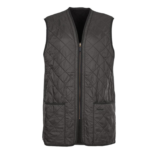 Gilet Uomo Barbour Polarquilt Zip-In Nero