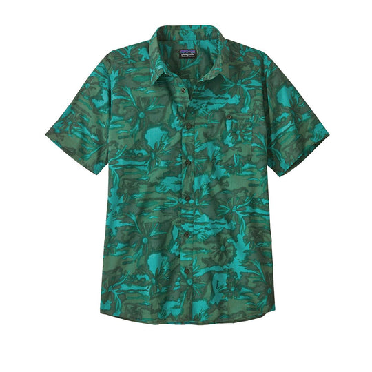 Patagonia Go-To Men's Shirt Green Multicolor