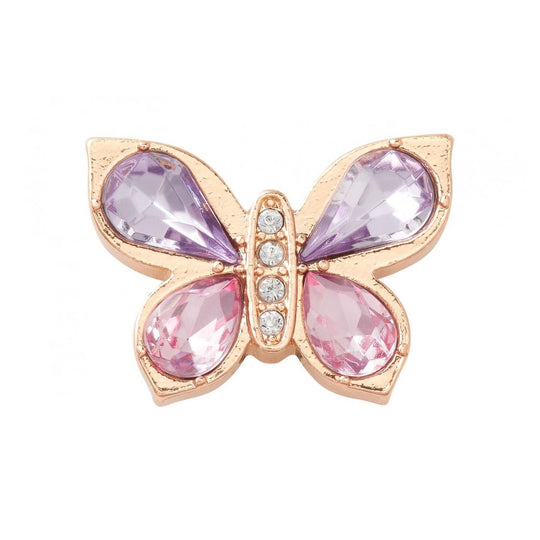 Crocs Jibbitz Gold Butterfly Gem
