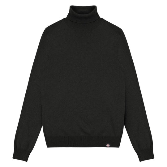 Herrenpullover Colmar Rollkragen Feinstrick Schwarz