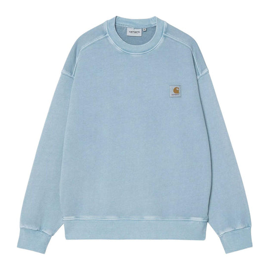 Felpa Uomo Carhartt WIP Nelson Azzurro