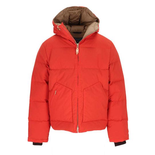 Piumino Uomo Manifattura Ceccarelli Down Hooded Arancione