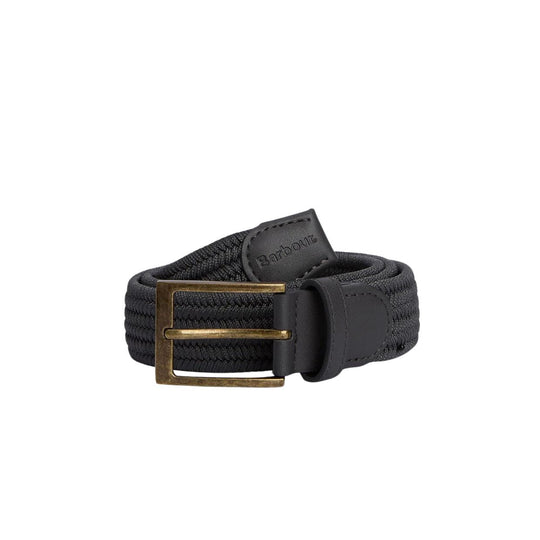 Cintura Barbour Nevis Webbing Grigio