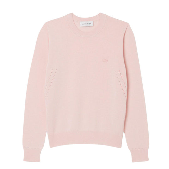 Maglia Donna Lacoste Girocollo Rosa