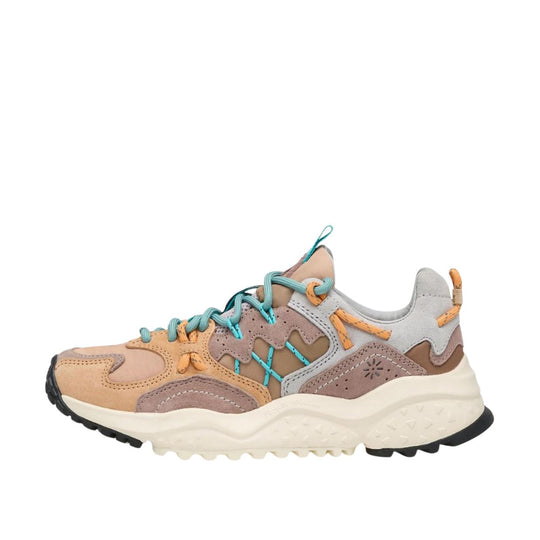 Sneakers Donna Flower Mountain Yamabushi Salmone/Lilla