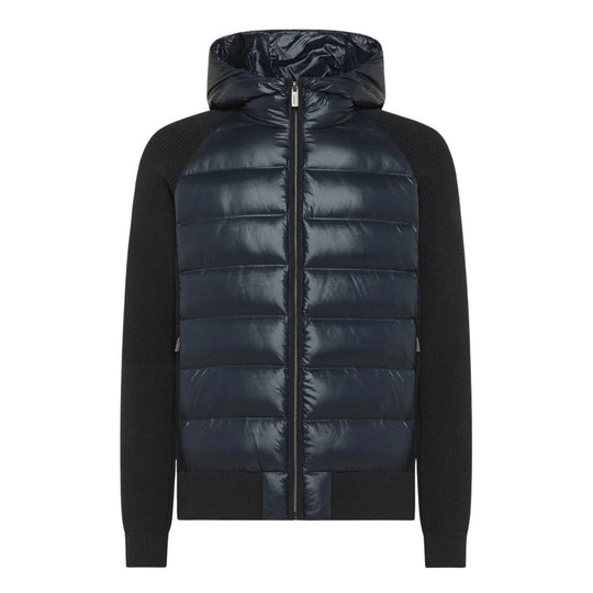 Men's Jacket RRD Amos Perla Duck Hood Zip Dark Blue