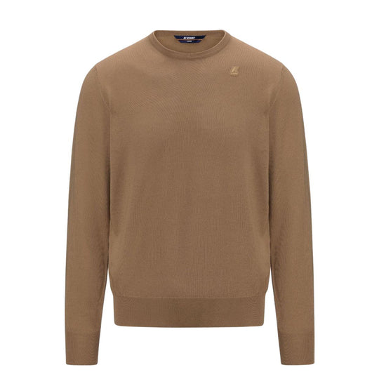 Herrenpullover K-Way Sebastien Merino Hellbraun