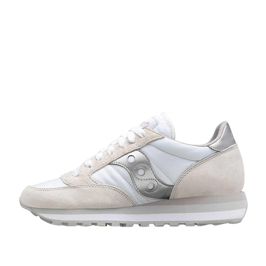 Sneakers Donna Saucony Jazz Triple Bianco / Argento