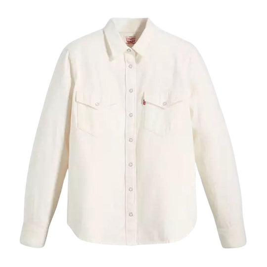 Levi's Women's Western Essential Shirt Ecru