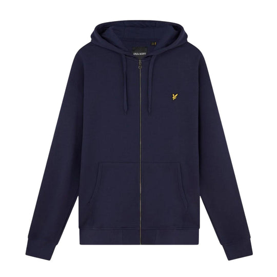 Herren-Sweatshirt Lyle & Scott mit durchgehendem Reißverschluss in Marineblau