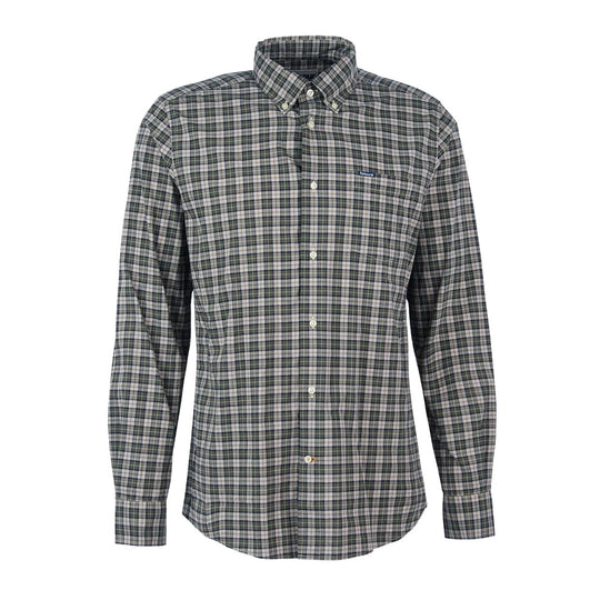 Men's Shirt Barbour Lomond Tailored Green Multicolor