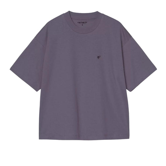 Damen-T-Shirt Carhartt Wip W' S/S Chester Violett