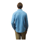Camicia Uomo Roy Roger'S Martin Western Denim Chiaro RRU400CG343162 SKY STONE ROY ROGER'S