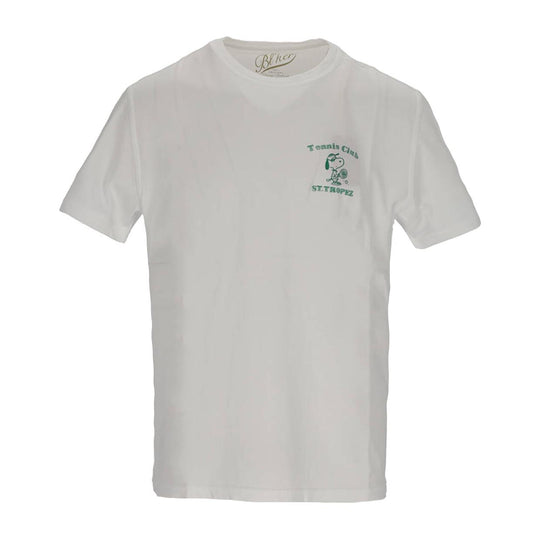 T-Shirt Uomo Bl'Ker St.Tropez Snoopy Bianco