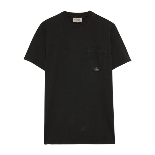 T-Shirt Herren Roy Roger's Tasche Schwarz