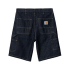 Bermuda Uomo Carhartt Single Knee Short Denim Scuro