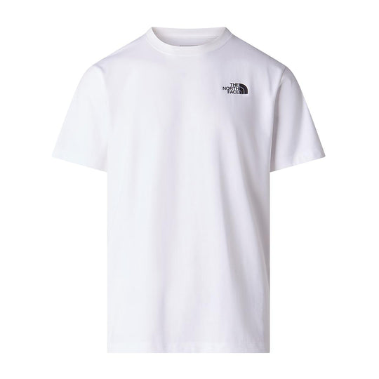 T-Shirt Uomo The North Face M Vertical Logo Bianco