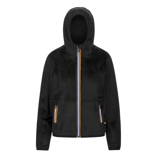 Wendemantel Donna K-Way Lily Velour Polar Schwarz