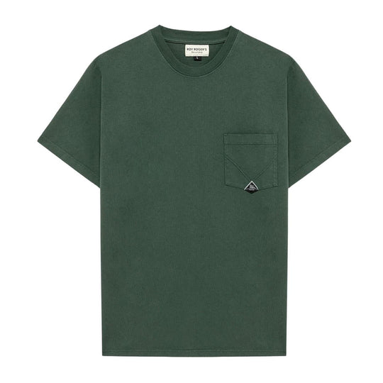 T-Shirt Herren Roy Roger's Tasche Grün
