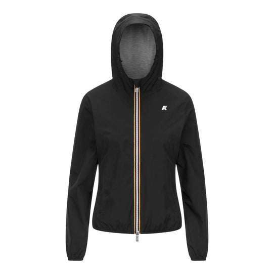 Women's Jacket K-Way Lily Stretch Poly Jersey Black