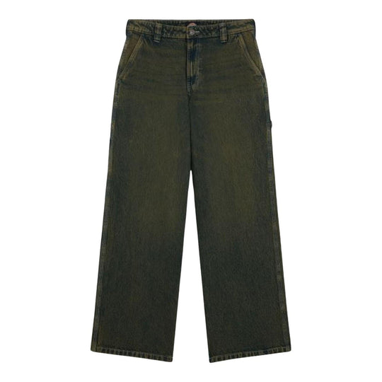 Dickies X Loose Denim Carpenter Women's Jeans Green