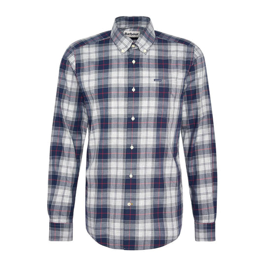 Men's Barbour Wetheram Tailored Shirt Blue Multicolor