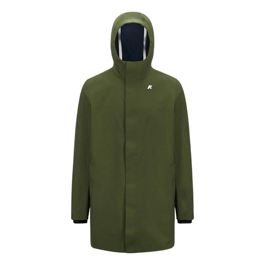 Herrenjacke K-Way Marlyn Bonded Grün / Blau