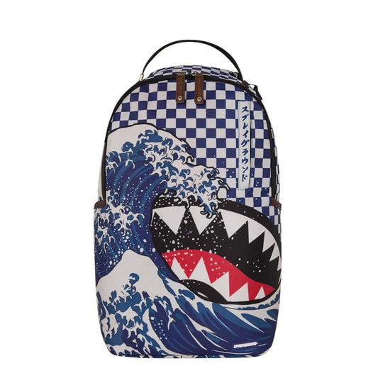 Unisex Backpack Sprayground Ichimatsu-Moyo Backpack Blue/Multicolor