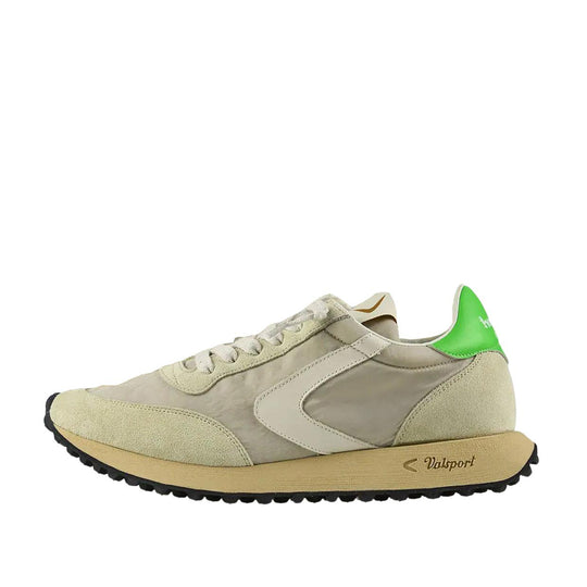 Sneakers Uomo Valsport Start Heritage Nylon Ghiaccio/Verde Fluo