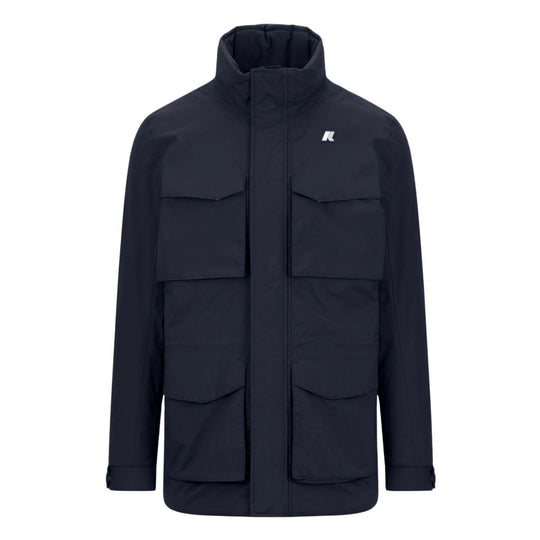 Herrenjacke K-Way Manphy Warm Ottoman Blau
