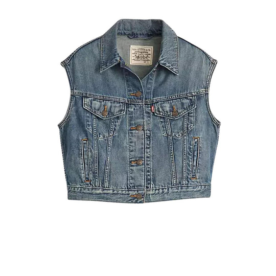 Gilet Donna Levi's Shrunken 90s Denim