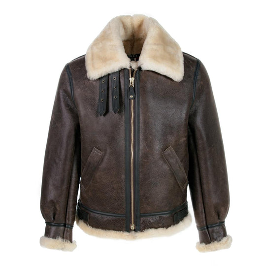 Herrenjacke Schott N.Y.C. B-3 Bomber Braun