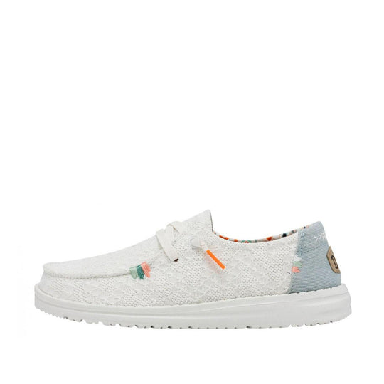 Women's Shoes Hey Dude Wendy Boho W White