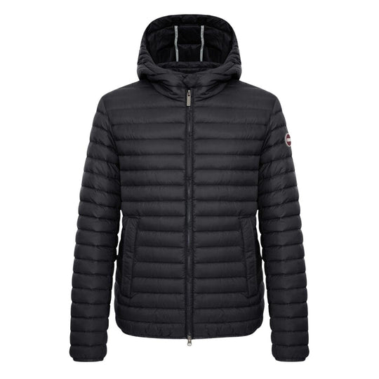 Piumino Uomo Colmar Bomber Cappuccio Nero