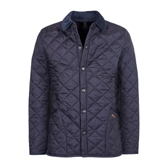 Giubbino Uomo Barbour Heritage Liddesdale Quilted Blu