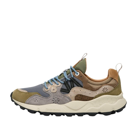 Sneakers Uomo Flower Mountain Yamano 3 Grigio Multicolor