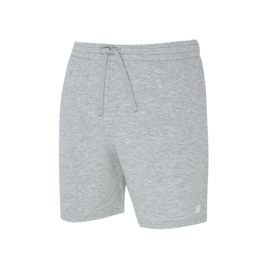 Men's New Balance Essential Short Sweat Bermuda Gray Melange