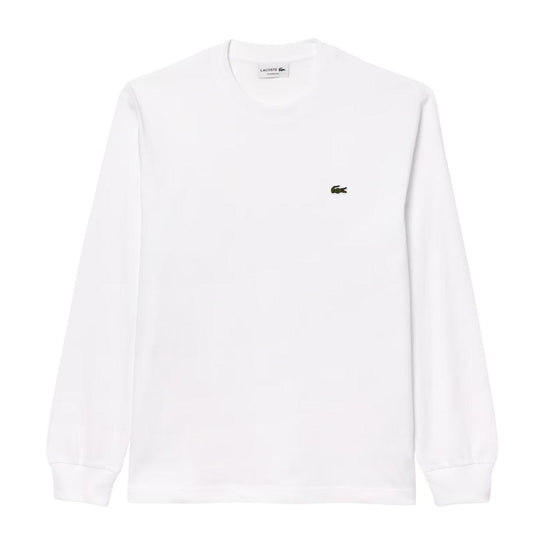 T-shirt Uomo Lacoste Maniche Lunghe Bianco