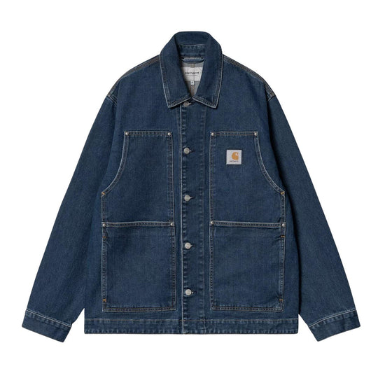 Herrenjacke Carhartt WIP OG Doppelter Vorderteil blau (stone washed)