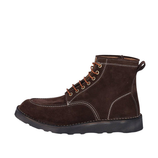 Men's Ankle Boots Lerews Track21 Brown Moose Dark Brown