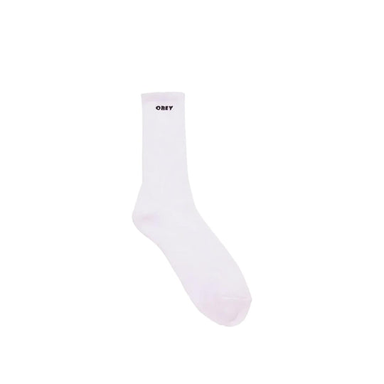 Calzini Uomo Obey Bold Socks Bianco