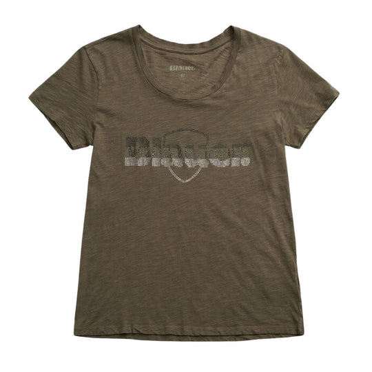 T-shirt Donna Blauer Fiori Havey Verde